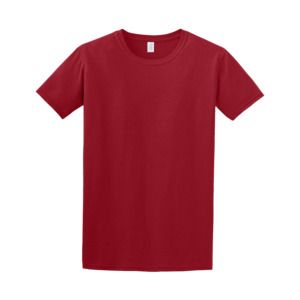 Gildan 64000 - Mænds ring-spundet 100% bomuldst-shirt Cardinal red