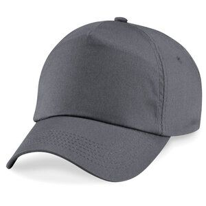 Beechfield B10 - Original 5 panel hætte 100% bomuld Graphite Grey