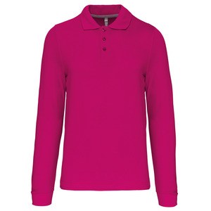 Kariban K243 - Langærmet poloshirt