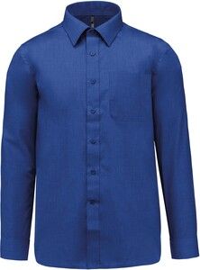 Kariban K545 - Jofrey> Langærmet skjorte Light Royal Blue