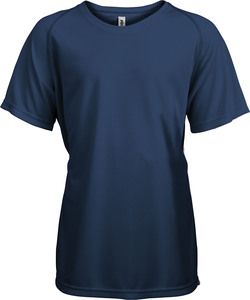 Proact PA445 - Kortærmet sports-T-shirt til børn Navy