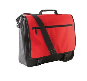 Kimood KI0412 - Dokumentholder med klap Black / Red