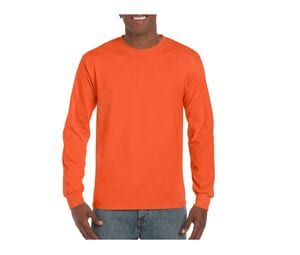 Gildan GI2400 - Langærmet herre t-shirt 100% bomuld Orange