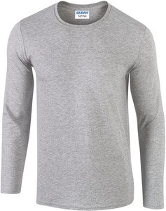 Gildan GI64400 - Langærmet T-shirt til mænd Sport Grey