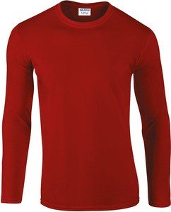 Gildan GI64400 - Langærmet T-shirt til mænd Red