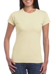Gildan GI6400L - t-shirt til kvinder 100% bomuld Sand