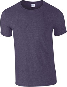 Gildan GI6400 - T-shirt til mænd i bomuld Heather Navy
