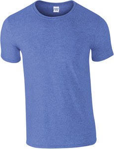 Gildan GI6400 - T-shirt til mænd i bomuld Heather Royal