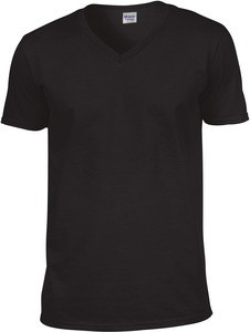 Gildan GI64V00 - T-shirt med V-hals til mænd, 100% bomuld