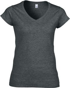 Gildan GI64V00L - T-shirt til kvinder med V-hals
