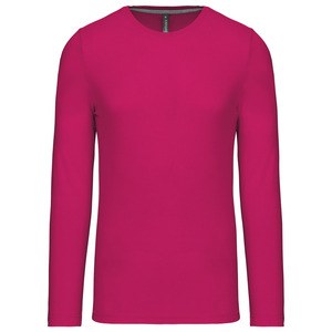 Kariban K359 - MEN'S LONG SLEEVE CREW NECK T-SHIRT Fuchsia