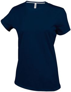 Kariban K380 - Kvinder med rund hals og kortærmet T-shirt Navy/Navy