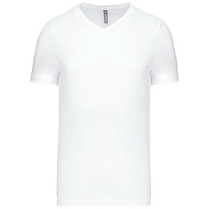 Kariban K357 - Kortærmet T-shirt med V-hals White