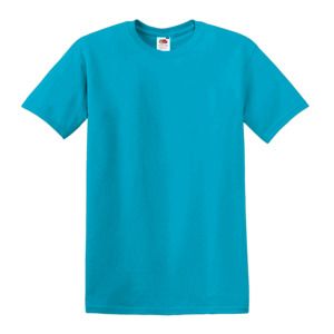 Fruit of the Loom SC6 - 100% bomuld kortærmet t-shirt Azur Blue