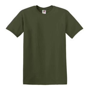 Fruit of the Loom SC6 - 100% bomuld kortærmet t-shirt Classic Olive