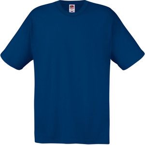 Fruit of the Loom SC6 - 100% bomuld kortærmet t-shirt Navy/Navy