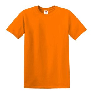 Fruit of the Loom SC6 - 100% bomuld kortærmet t-shirt Orange