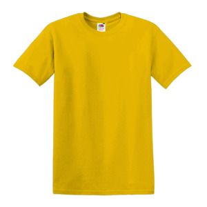 Fruit of the Loom SC6 - 100% bomuld kortærmet t-shirt Sunflower Yellow