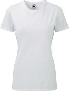 Russell RU165F - Sublimerbar Hd Polycotton T-shirt White