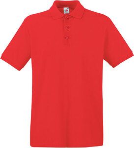 Fruit of the Loom SC63218 - Pique poloshirt Red