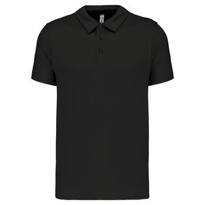Proact PA482 - Kortærmet sportspoloshirt Black/Black