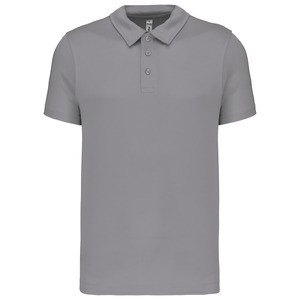 Proact PA482 - Kortærmet sportspoloshirt Fine Grey