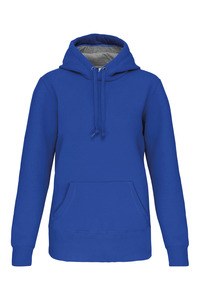 Kariban K443 - Unisex sweatshirt med hætte Light Royal Blue