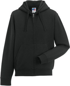 Russell RU266M - Sweatshirt med lynlås Black/Black