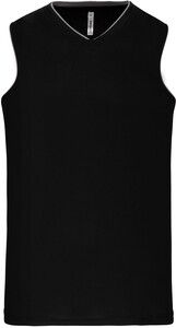 Proact PA461 - Børne basketballtrøje Black/Black
