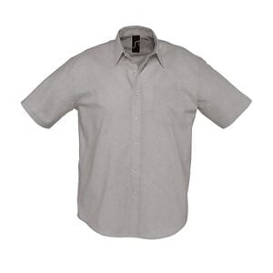 SOLS 16010 - Oxford shirt til mænd med korte ærmer Brisbane