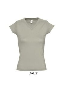 SOLS 11388 - Kvindet-shirt "V" krave MOON