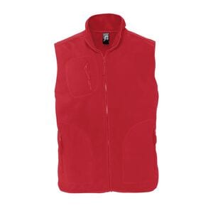 SOL'S 51000 - Norge Unisex ærmeløs fleecevest Red