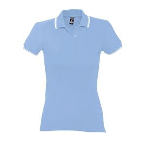 SOL'S 11366 - Polo shirt til kvinder i træning Sky