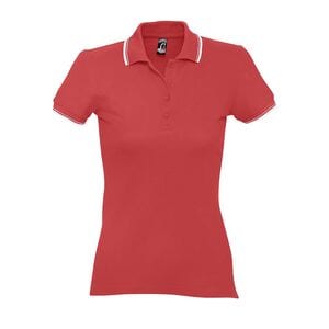 SOL'S 11366 - Polo shirt til kvinder i træning Red