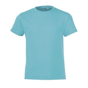 SOL'S 01183 - Regent Fit Børne t-shirt med rund hals Atoll Blue