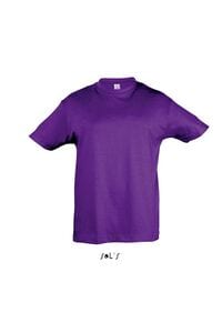 SOL'S 11970 - Regent Børne T-shirt med rund hals Violet foncé