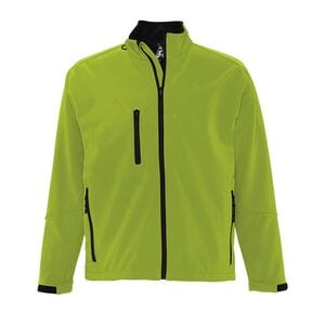 SOL'S 46600 - Herre Relax Softshell -jakke med lynlås Vert absinthe