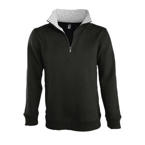 SOL'S 47300 - Scott Trucker Collar mænds sweatshirt Black