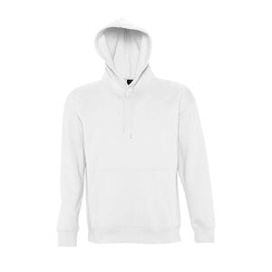 SOL'S 13251 - Slam Unisex sweatshirt med hætte White