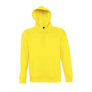 SOL'S 13251 - Slam Unisex sweatshirt med hætte Lemon
