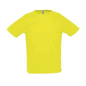 SOL'S 11939 - Raglan T-shirt til mænd, sporty Jaune fluo