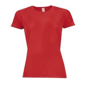 SOL'S 01159 - Raglan T -shirt til kvinder, sporty Red