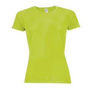 SOL'S 01159 - Raglan T -shirt til kvinder, sporty Neon Green
