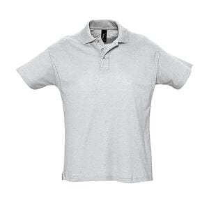 SOL'S 11342 - Herre Summer Ii Polo Blanc chiné