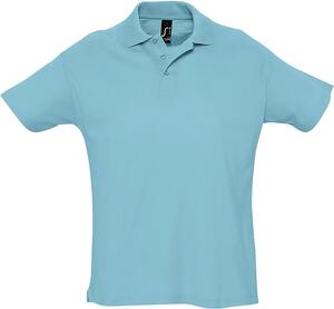 SOL'S 11342 - Herre Summer Ii Polo Atoll Blue