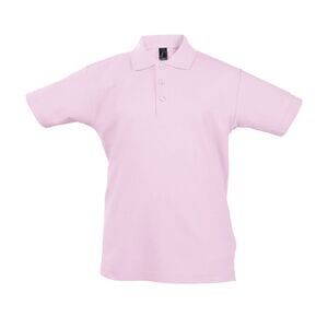 SOL'S 11344 - Summer Ii Kid's Polo Pink