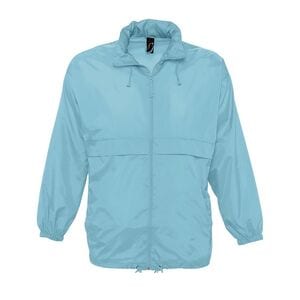 SOL'S 32000 - Unisex vandafvisende surf windbreaker Atoll Blue