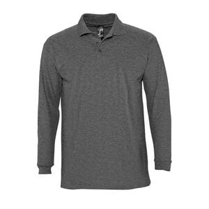 SOL'S 11353 - Herre poloshirt Winter Ii Anthracite chiné