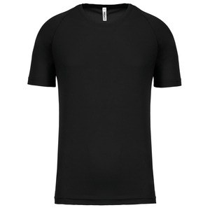 Proact PA445 - Kortærmet sports-T-shirt til børn Black
