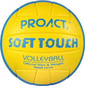Proact PA852 - Soft Touch Beachvolleybold Yellow / Royal Blue / White